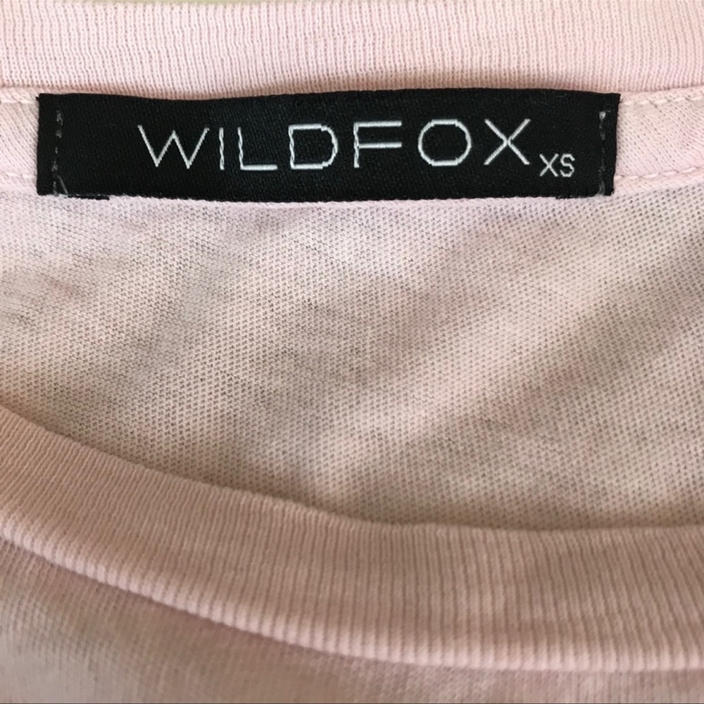 Wildfox T-Shirt Pink Keep Your Hands Off My Frites
Size XS - Picture 3 of 9